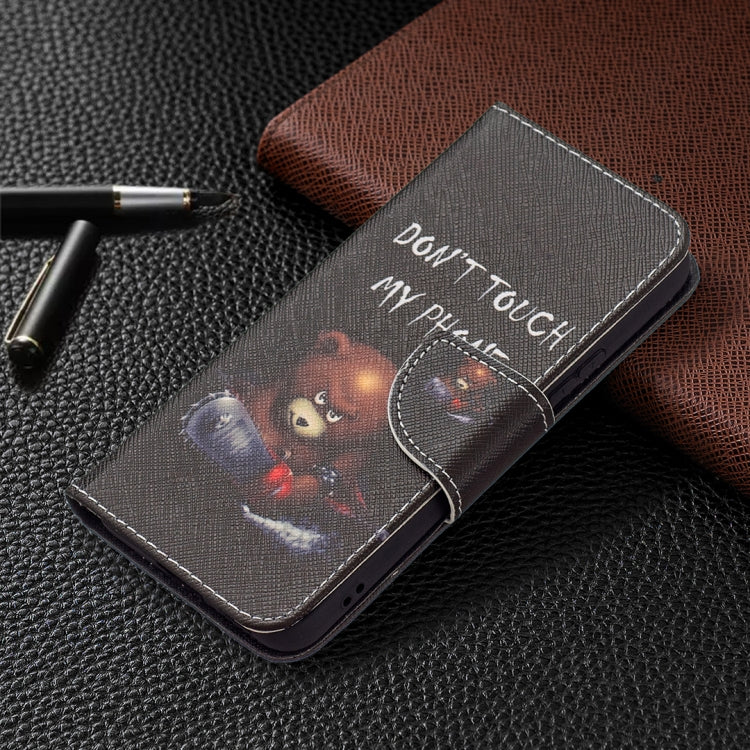 For Samsung Galaxy S22 5G Colored Drawing Pattern Horizontal Flip Phone Leather Case with Holder & Card Slots & Wallet