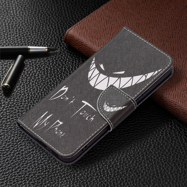 For Samsung Galaxy S22 5G Colored Drawing Pattern Horizontal Flip Phone Leather Case with Holder & Card Slots & Wallet