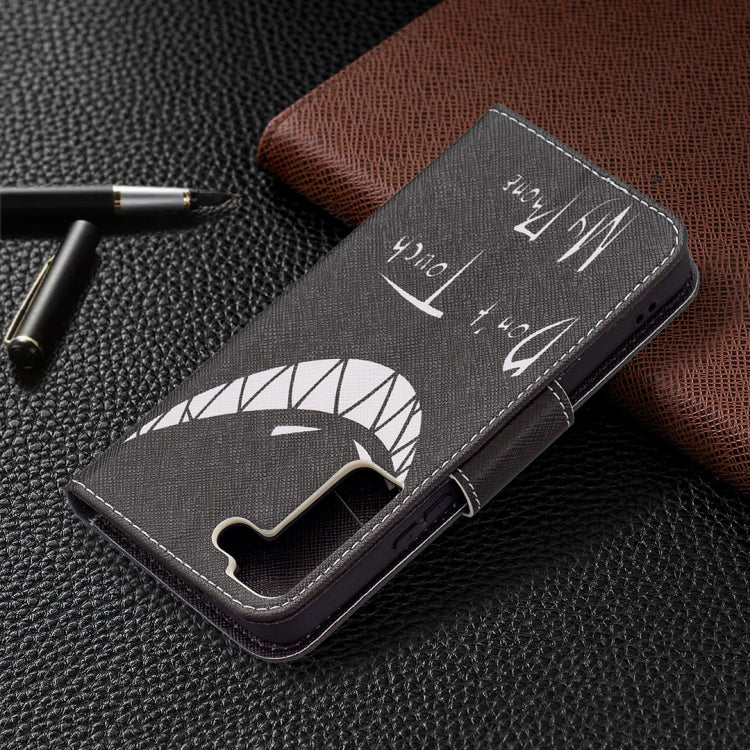 For Samsung Galaxy S22 5G Colored Drawing Pattern Horizontal Flip Phone Leather Case with Holder & Card Slots & Wallet