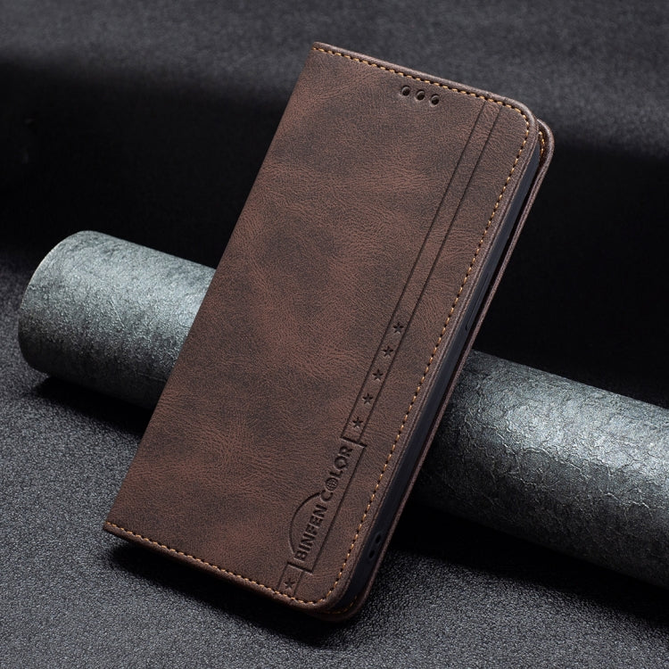 For Google Pixel 6 Pro Magnetic RFID Blocking Anti-Theft Leather Case with Holder & Card Slots & Wallet