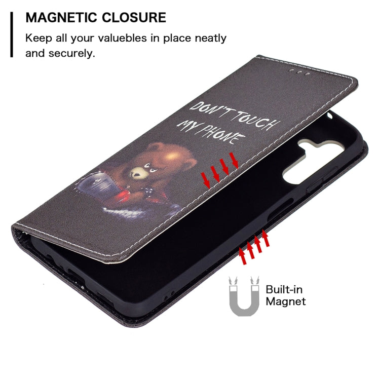 For Samsung Galaxy A13 5G Colored Drawing Pattern Invisible Magnetic Horizontal Flip Phone Leather Case with Holder & Card Slots & Wallet