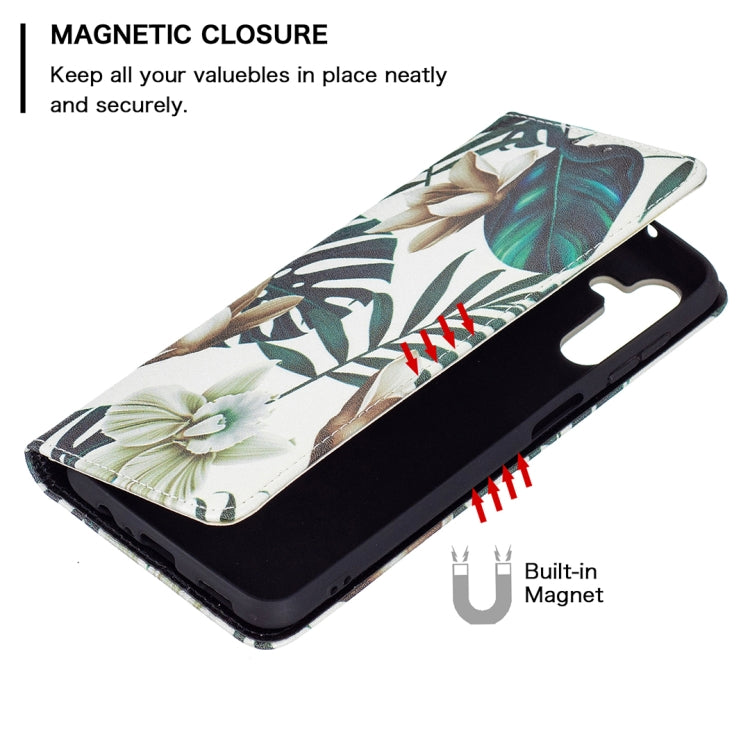 For Samsung Galaxy A13 5G Colored Drawing Pattern Invisible Magnetic Horizontal Flip Phone Leather Case with Holder & Card Slots & Wallet