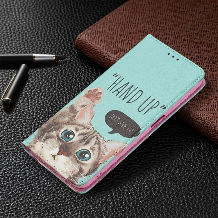 For Samsung Galaxy A13 5G Colored Drawing Pattern Invisible Magnetic Horizontal Flip Phone Leather Case with Holder & Card Slots & Wallet