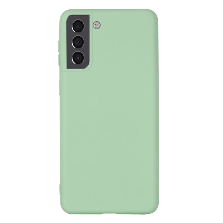 For Samsung Galaxy S22 5G Pure Color Liquid Silicone Shockproof Full Coverage Phone Case