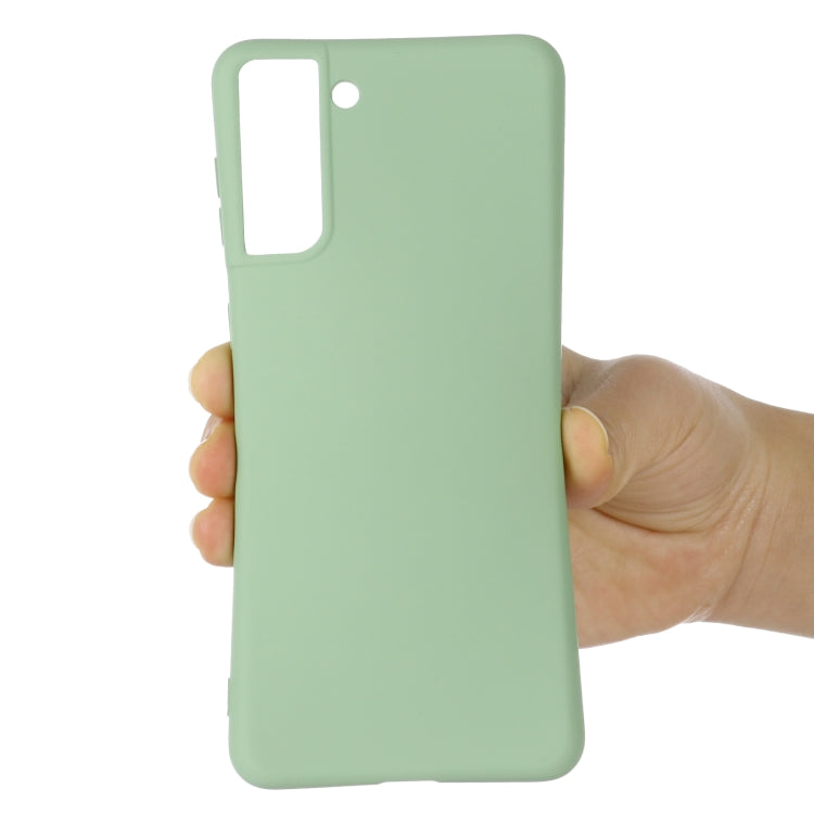 For Samsung Galaxy S22 5G Pure Color Liquid Silicone Shockproof Full Coverage Phone Case
