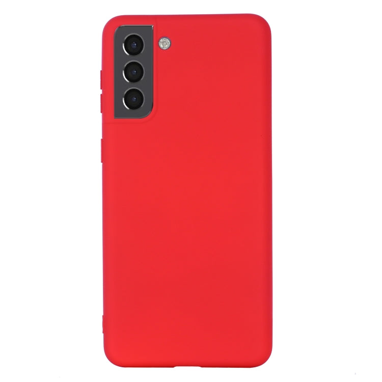 For Samsung Galaxy S22 5G Pure Color Liquid Silicone Shockproof Full Coverage Phone Case