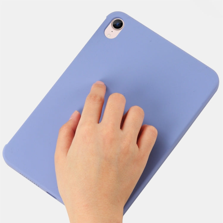 For iPad mini 6 Liquid Silicone Shockproof Full Coverage Tablet Protective Case