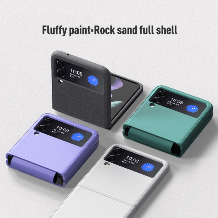 For Samsung Galaxy Z Flip3 5G Rock Sand All Inclusive Phone Case