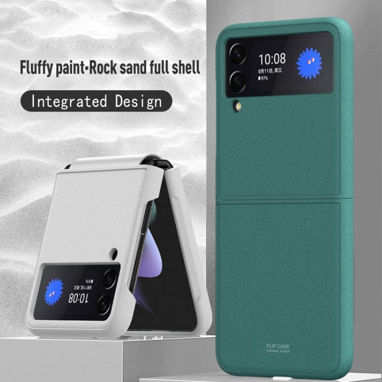 For Samsung Galaxy Z Flip3 5G Rock Sand All Inclusive Phone Case