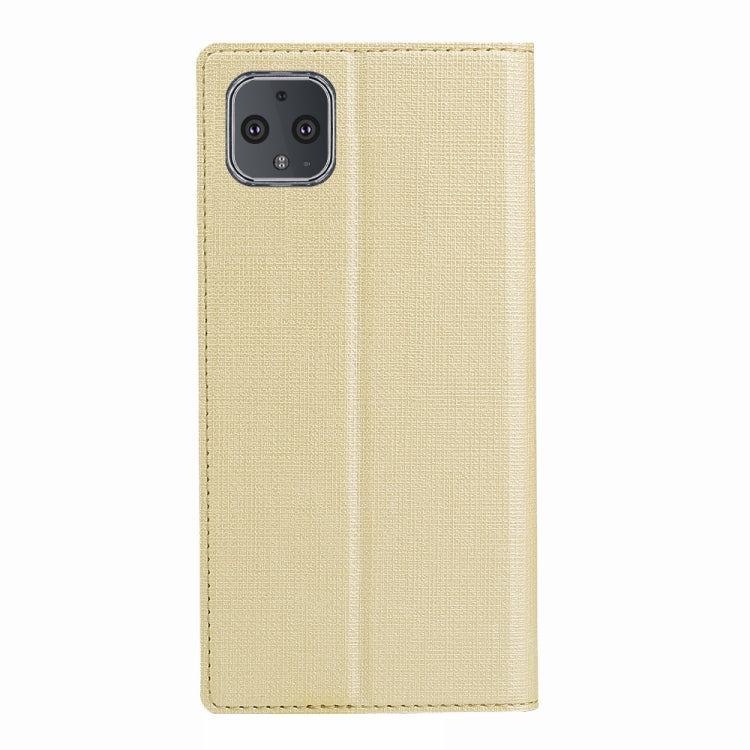 For Google Pixel 4 ViLi Shockproof TPU + PU Horizontal Flip Protective Case with Card Slot & Holder