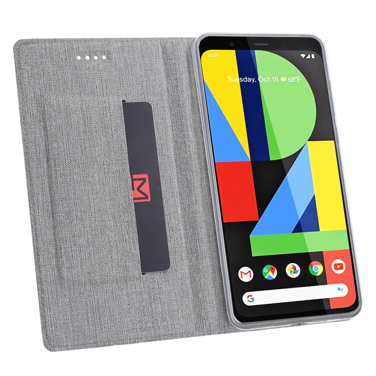 For Google Pixel 4XL ViLi Shockproof TPU + PU Horizontal Flip Protective Case with Card Slot & Holder