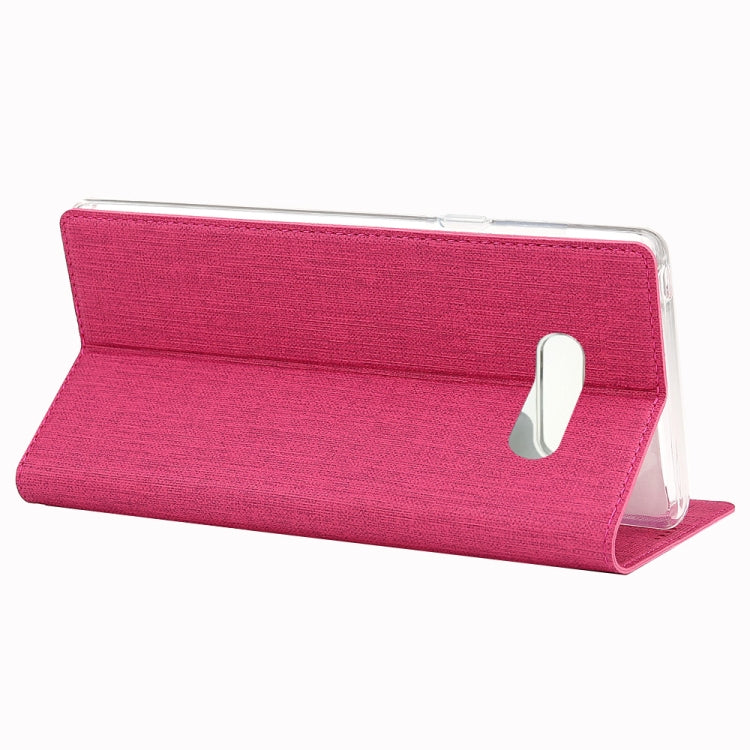 For LG G8X ThinQ & V50S ThinQ 5G ViLi Shockproof TPU + PU Horizontal Flip Protective Case with Card Slot & Holder