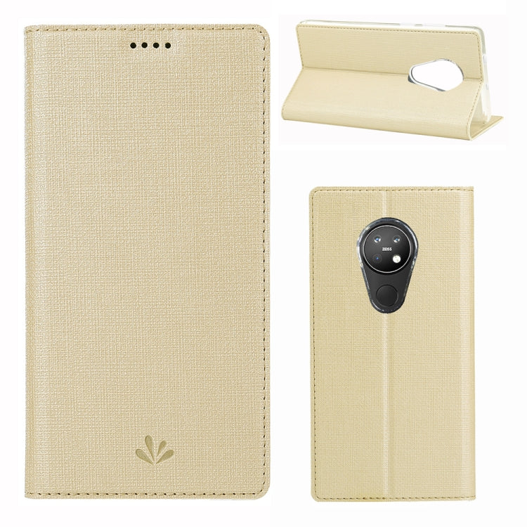 For Nokia 6.2 & 7.2 ViLi Shockproof TPU + PU Horizontal Flip Protective Case with Card Slot & Holder