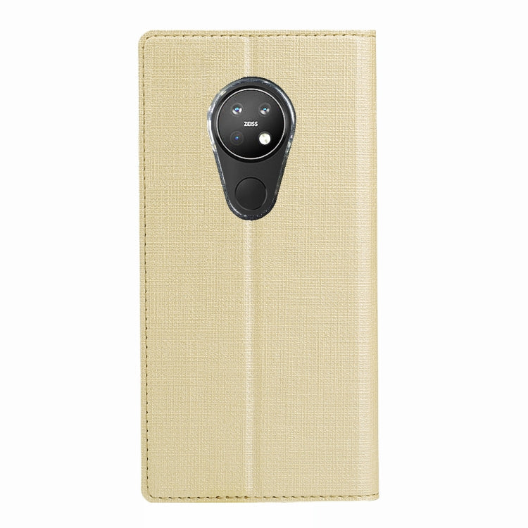 For Nokia 6.2 & 7.2 ViLi Shockproof TPU + PU Horizontal Flip Protective Case with Card Slot & Holder