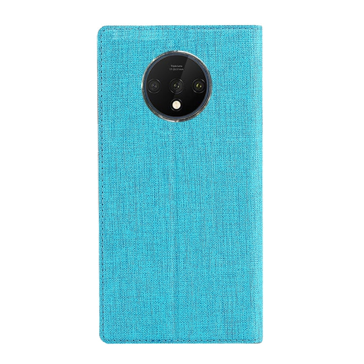 For OnePlus 7T ViLi Shockproof TPU + PU Horizontal Flip Protective Case with Card Slot & Holder