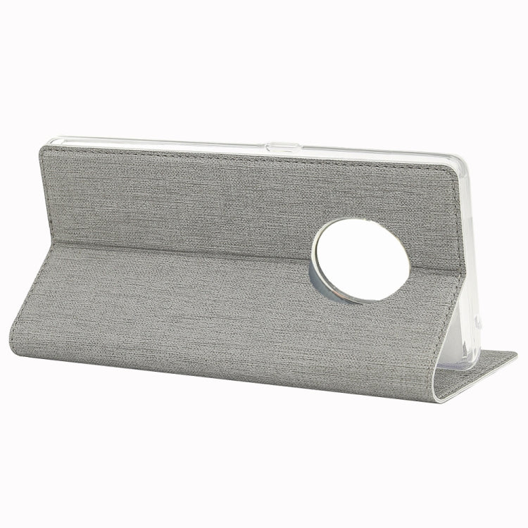 For OnePlus 7T ViLi Shockproof TPU + PU Horizontal Flip Protective Case with Card Slot & Holder