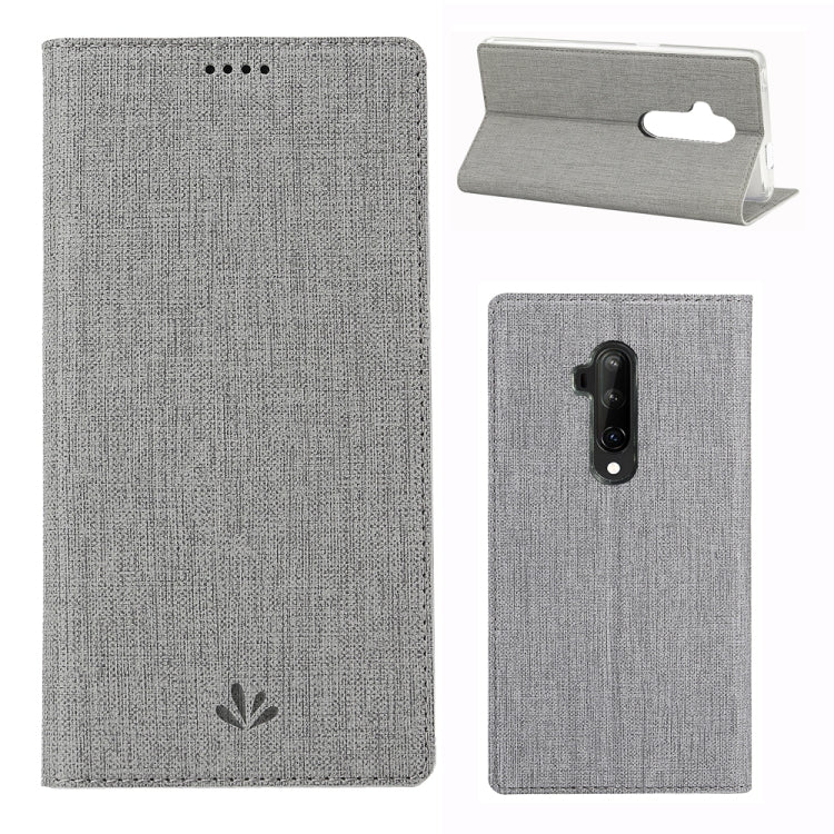 For OnePlus 7T Pro ViLi Shockproof TPU + PU Horizontal Flip Protective Case with Card Slot & Holder