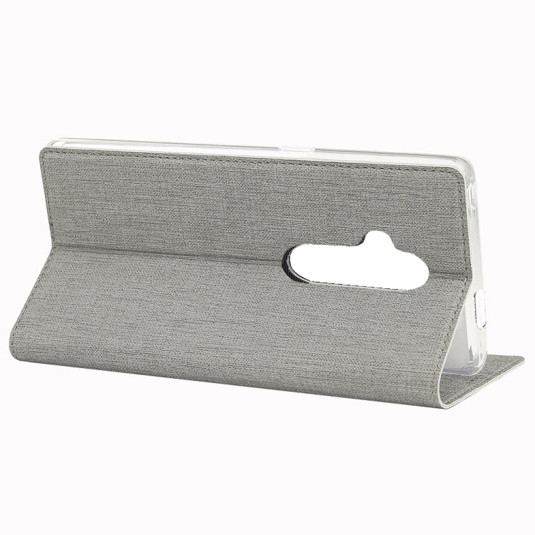 For OnePlus 7T Pro ViLi Shockproof TPU + PU Horizontal Flip Protective Case with Card Slot & Holder