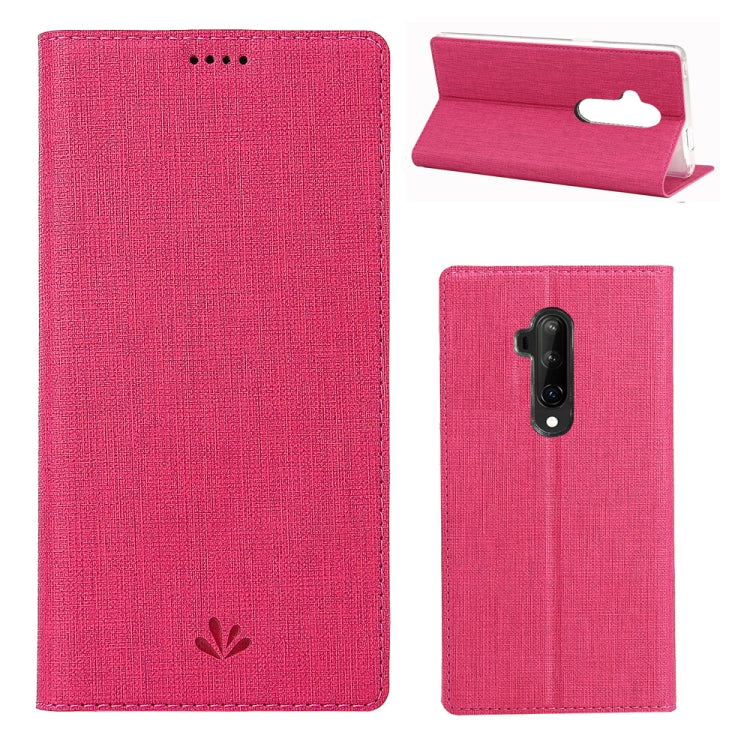 For OnePlus 7T Pro ViLi Shockproof TPU + PU Horizontal Flip Protective Case with Card Slot & Holder