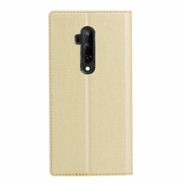 For OnePlus 7T Pro ViLi Shockproof TPU + PU Horizontal Flip Protective Case with Card Slot & Holder