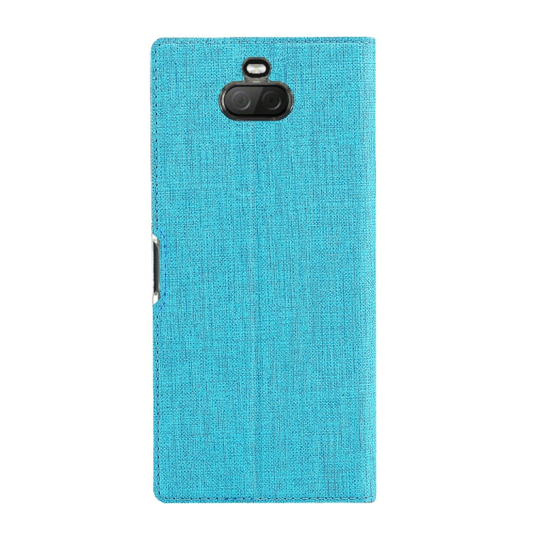 For Sony Xperia 8 ViLi Shockproof TPU + PU Horizontal Flip Protective Case with Card Slot & Holder