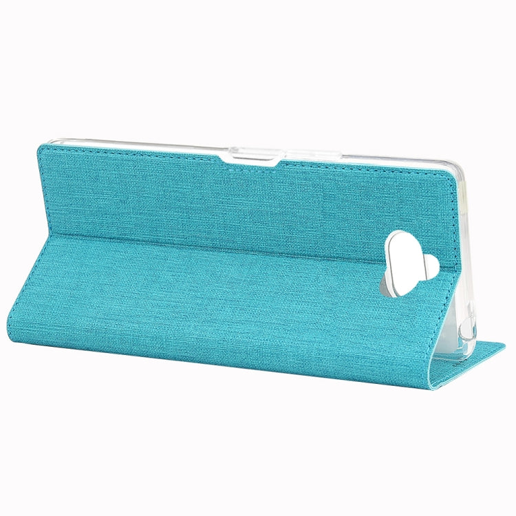 For Sony Xperia 8 ViLi Shockproof TPU + PU Horizontal Flip Protective Case with Card Slot & Holder