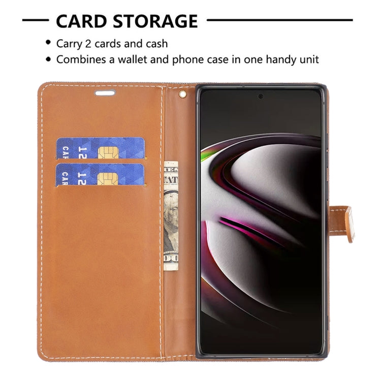 For Samsung Galaxy S22 Ultra 5G Color Matching Denim Texture Leather Case with Holder & Card Slots & Wallet & Lanyard