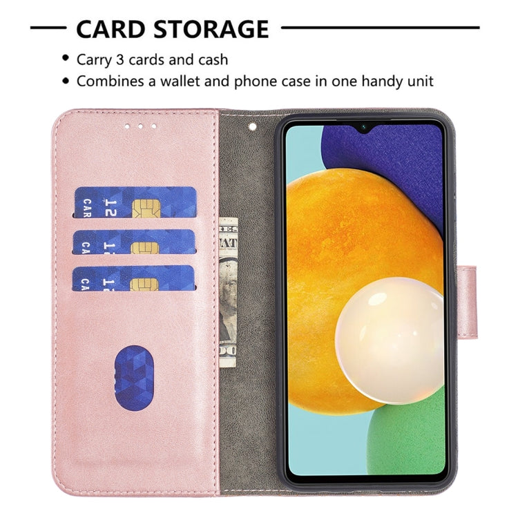 For Samsung Galaxy A13 5G Matching Color Crocodile Texture Leather Phone Case with Holder & Card Slots & Wallet
