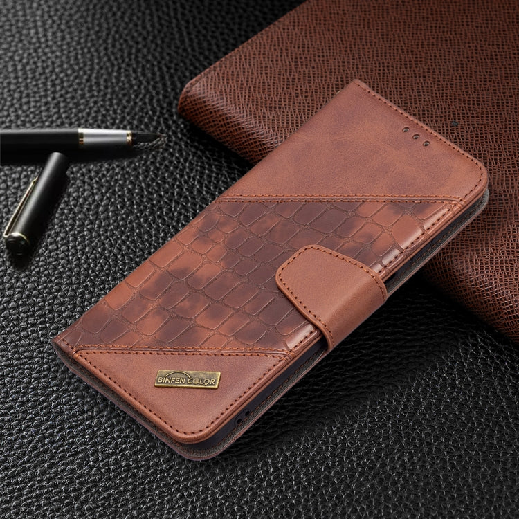 For Samsung Galaxy A13 5G Matching Color Crocodile Texture Leather Phone Case with Holder & Card Slots & Wallet