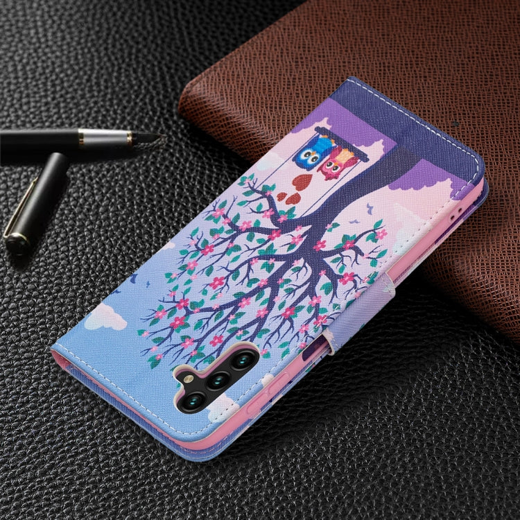 For Samsung Galaxy A13 5G Colored Drawing Pattern Horizontal Flip Phone Leather Case with Holder & Card Slots & Wallet