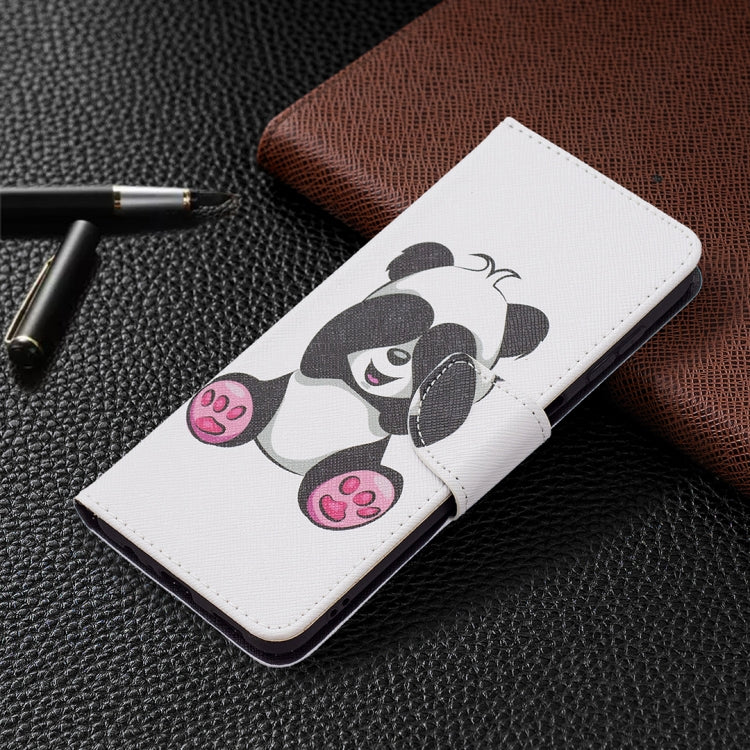 For Samsung Galaxy A13 5G Colored Drawing Pattern Horizontal Flip Phone Leather Case with Holder & Card Slots & Wallet