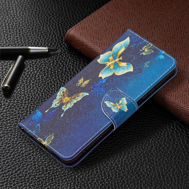 For Samsung Galaxy A13 5G Colored Drawing Pattern Horizontal Flip Phone Leather Case with Holder & Card Slots & Wallet