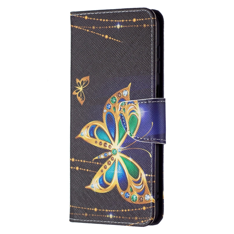 For Samsung Galaxy A13 5G Colored Drawing Pattern Horizontal Flip Phone Leather Case with Holder & Card Slots & Wallet