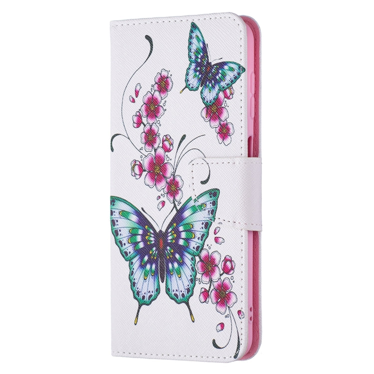 For Samsung Galaxy A13 5G Colored Drawing Pattern Horizontal Flip Phone Leather Case with Holder & Card Slots & Wallet