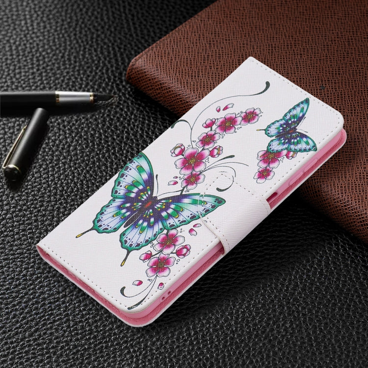 For Samsung Galaxy A13 5G Colored Drawing Pattern Horizontal Flip Phone Leather Case with Holder & Card Slots & Wallet