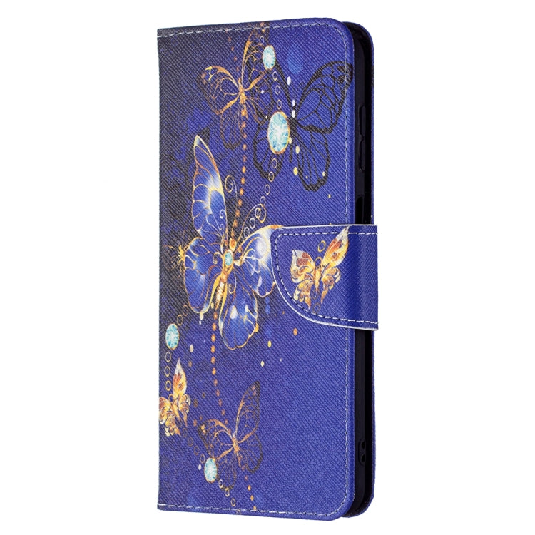 For Samsung Galaxy A13 5G Colored Drawing Pattern Horizontal Flip Phone Leather Case with Holder & Card Slots & Wallet