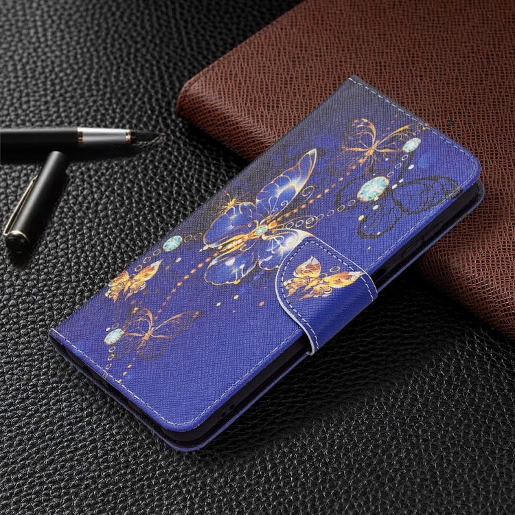 For Samsung Galaxy A13 5G Colored Drawing Pattern Horizontal Flip Phone Leather Case with Holder & Card Slots & Wallet