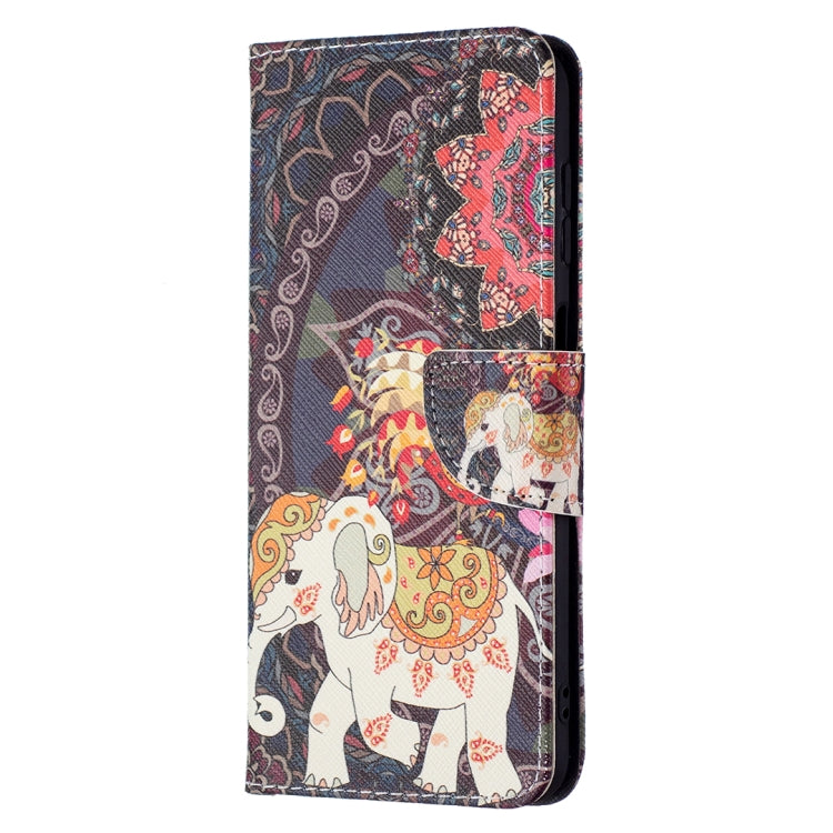 For Samsung Galaxy A13 5G Colored Drawing Pattern Horizontal Flip Phone Leather Case with Holder & Card Slots & Wallet