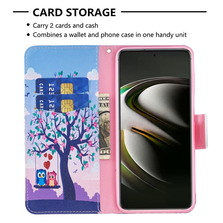 For Samsung Galaxy S22 5G Colored Drawing Pattern Horizontal Flip Phone Leather Case with Holder & Card Slots & Wallet