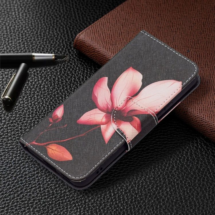For Samsung Galaxy S22 5G Colored Drawing Pattern Horizontal Flip Phone Leather Case with Holder & Card Slots & Wallet