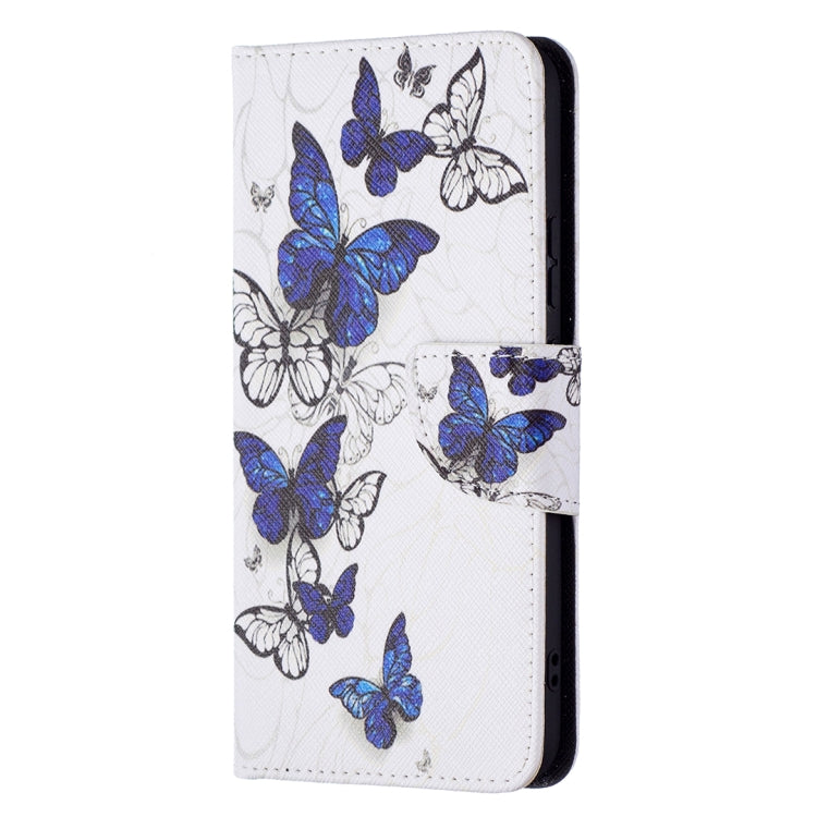 For Samsung Galaxy S22+ 5G Colored Drawing Pattern Horizontal Flip Phone Leather Case with Holder & Card Slots & Wallet
