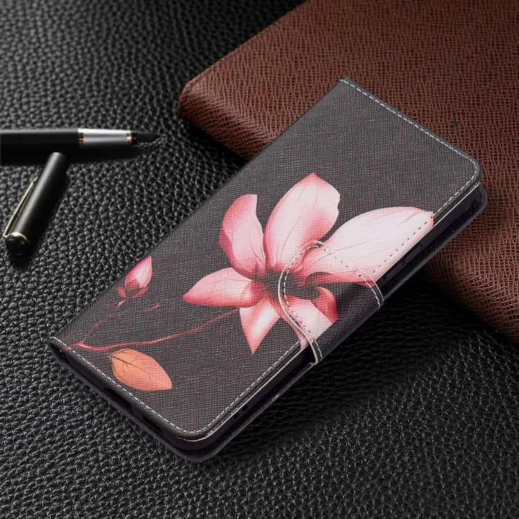 For Samsung Galaxy S22+ 5G Colored Drawing Pattern Horizontal Flip Phone Leather Case with Holder & Card Slots & Wallet