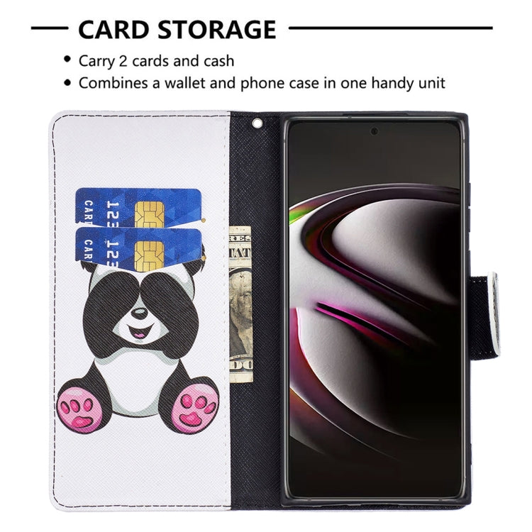 For Samsung Galaxy S22 Ultra 5G Colored Drawing Pattern Horizontal Flip Phone Leather Case with Holder & Card Slots & Wallet