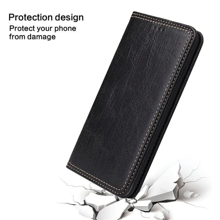 For iPhone 7 / 8 Retro Tree Bark Texture PU Magnetic Horizontal Flip Leather Case with Holder & Card Slots & Wallet