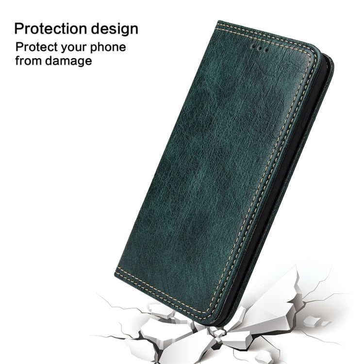 For iPhone 7 / 8 Retro Tree Bark Texture PU Magnetic Horizontal Flip Leather Case with Holder & Card Slots & Wallet