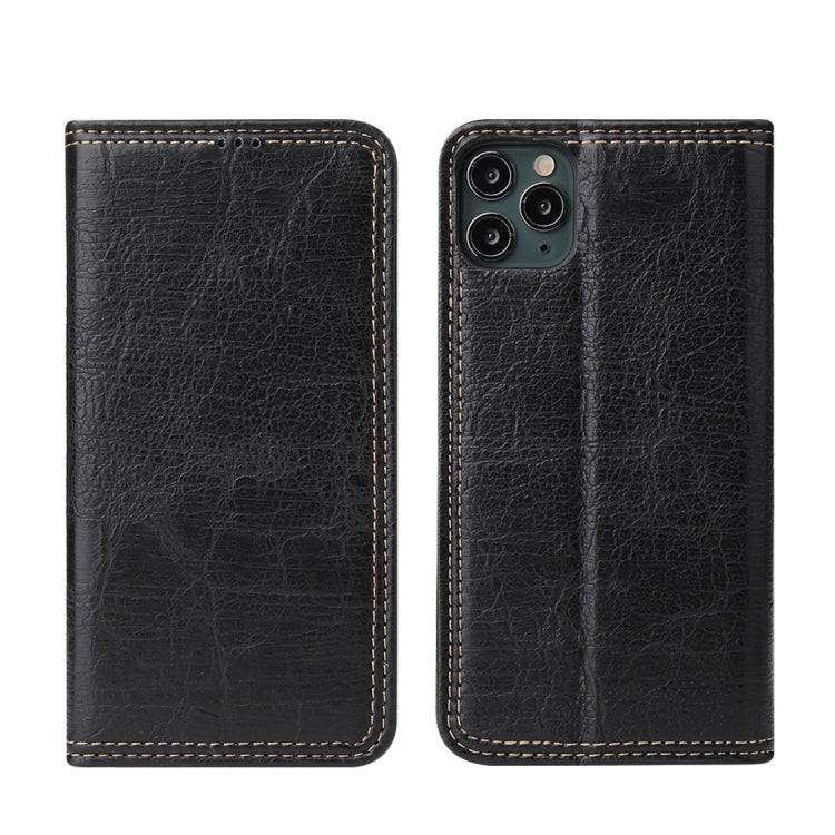 For iPhone 11 Pro Retro Tree Bark Texture PU Magnetic Horizontal Flip Leather Case with Holder & Card Slots & Wallet