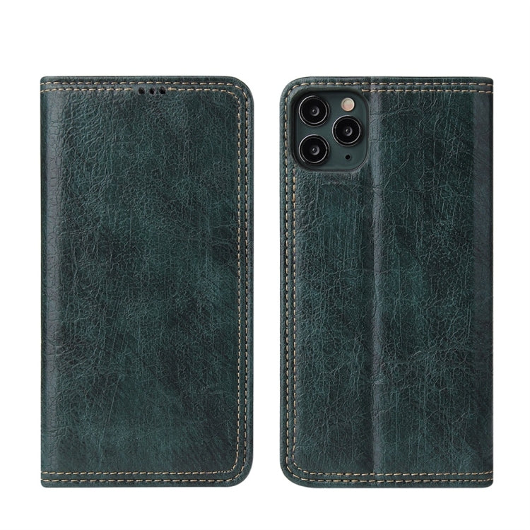For iPhone 11 Pro Max Retro Tree Bark Texture PU Magnetic Horizontal Flip Leather Case with Holder & Card Slots & Wallet