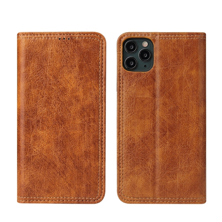 For iPhone 11 Pro Max Retro Tree Bark Texture PU Magnetic Horizontal Flip Leather Case with Holder & Card Slots & Wallet