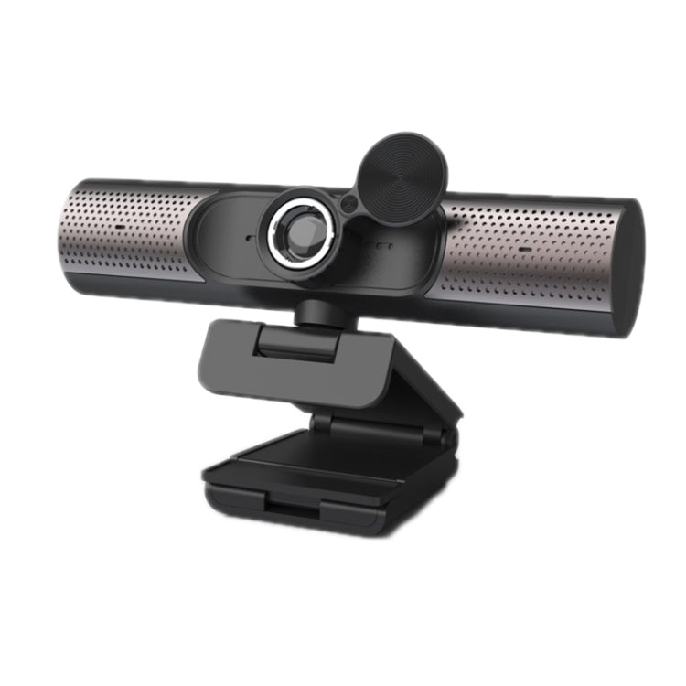 HY33 1080P HD USB Computer Webcam, Type:With Speaker(Black)