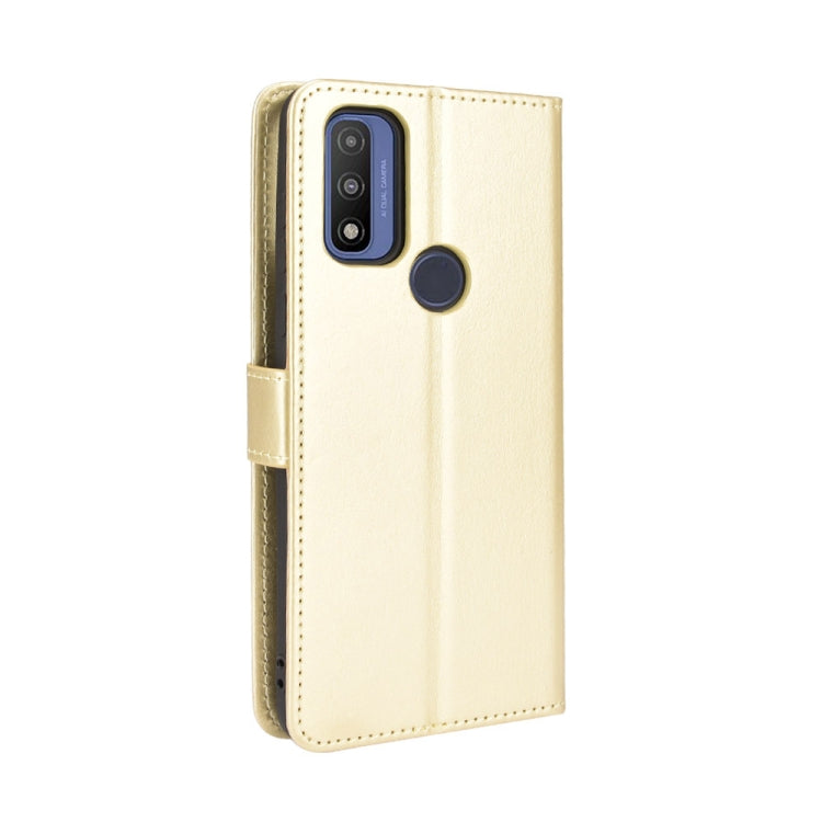 For Motorola Moto G Pure Crazy Horse Texture Horizontal Flip Phone Leather Case with Holder & Card Slots & Lanyard